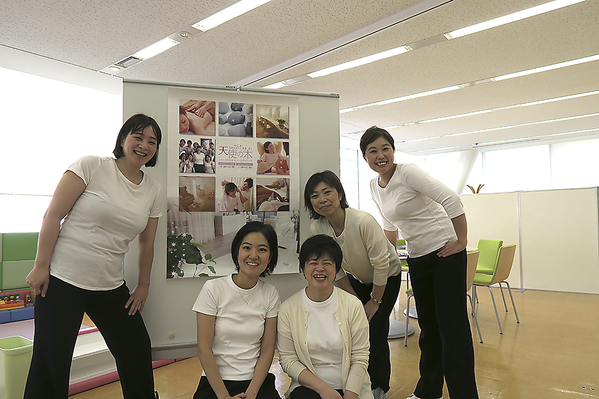 大阪府建設組合　ホットストーンマッサージを開催いたしました！画像1